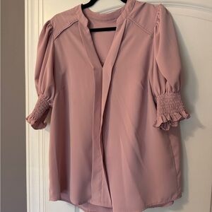 Elegant Pink Women's Top